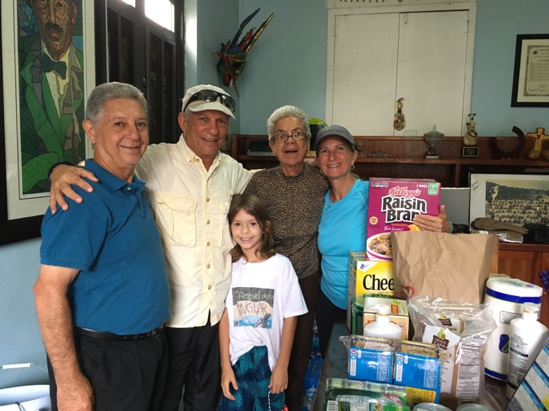 10-16-2017 Delivering supplies at Casa Pueblo