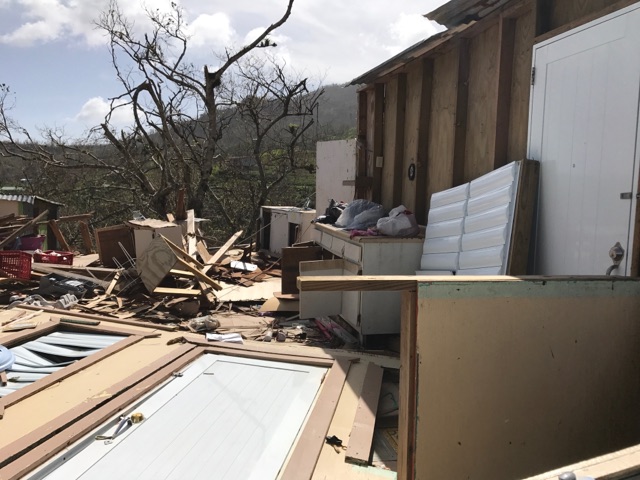 10-21-2017 Destroyed house in Adjuntas 3