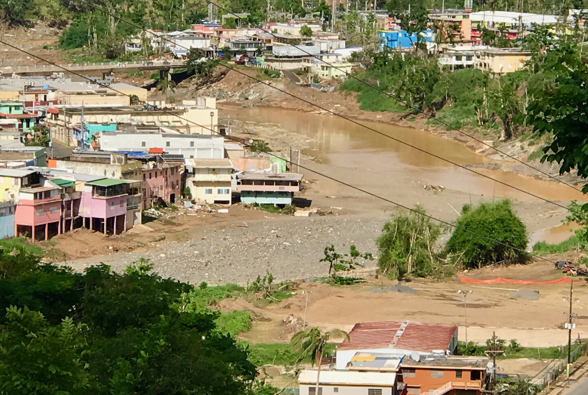 11-12-2017 Río Plata today, nearly two months after Hurricane María