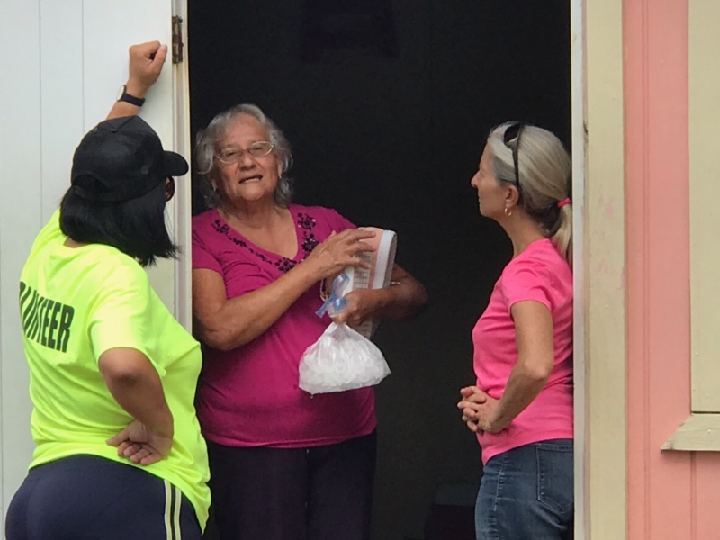 11-25-2017 This woman lost her kitchen  which provided her livelihood, and most of the rest of her house, but she has moved back in and intends to get back in business