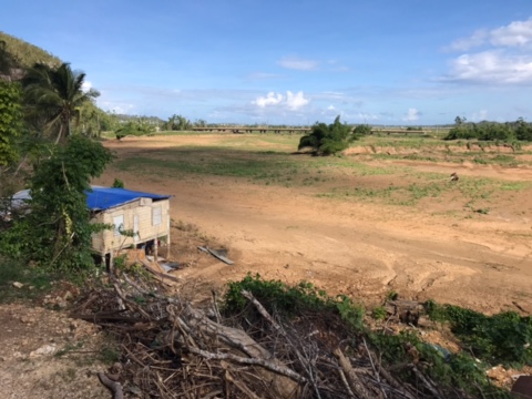 11-5-2017 This whole area flooded, as high as the first half of this house