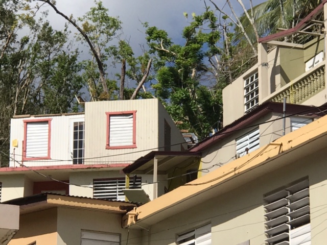 11-5-2017 Roofless homes in Barrio Cortés, Manatí municipality