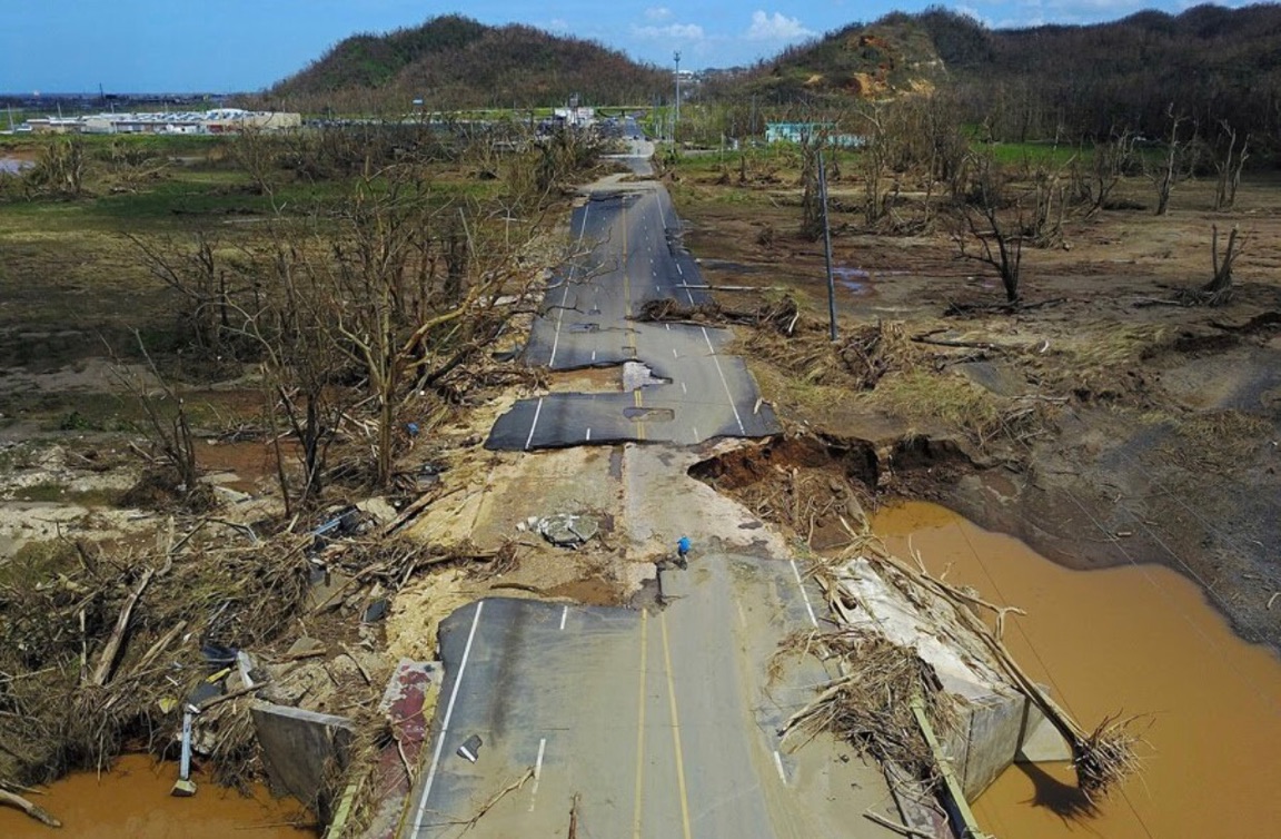 Puerto Rico Road Damage